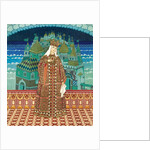 Militrissa. Costume design for the opera The Tale of Tsar Saltan by N. Rimsky-Korsakov by Ivan Yakovlevich Bilibin