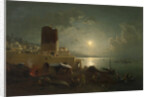 View of the Maiden Tower in Baku by Paul von Franken