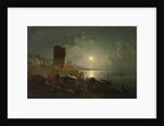 View of the Maiden Tower in Baku by Paul von Franken