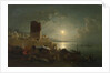 View of the Maiden Tower in Baku by Paul von Franken