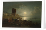 View of the Maiden Tower in Baku by Paul von Franken