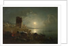 View of the Maiden Tower in Baku by Paul von Franken