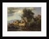 Evening by the Kura River near Tiflis by Paul von Franken
