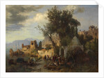 Evening by the Kura River near Tiflis by Paul von Franken