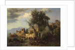 Evening by the Kura River near Tiflis by Paul von Franken