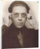 Andre Breton with glasses by Anonymous