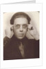 Andre Breton with glasses by Anonymous