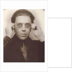 Andre Breton with glasses by Anonymous