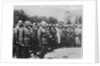 General Anton Denikin with his staff officers by Anonymous