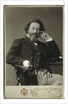 Portrait of the artist Ilya Repin by Photo studio H. Rentz & F. Schrader