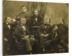 Sovremennik: Ivan Goncharov, Ivan Turgenev, Leo Tolstoy, Dmitri Grigorovich, Alexander Druzhinin and by Sergei Lvovich Levitsky