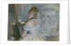 Woman at Her Toilette, 1875-1880 by Berthe Morisot