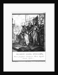 The Reconstruction of Towns by Yaroslav II (From Illustrated Karamzin), 1836 by Boris Artemyevich Chorikov