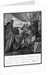 Archbishop Kliment of Novgorod and Dmitry I Alexandrovich. 1280 (From Illustrated Karamzin), 1836 by Boris Artemyevich Chorikov