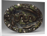 Rustic Ware: Dish with Animal and Plant Ornaments, Second half of the16th cen by Bernard Palissy