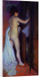The toilet (After the Bath) by Federico Zandomeneghi