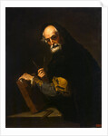Philosopher with a book, a compass and goniometer, 1630 by José de Ribera