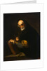 Philosopher with a book, a compass and goniometer, 1630 by José de Ribera