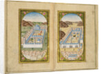 Al-Masjid al-Nabawi and Masjid al-Haram, 1783 by Mustafa Halimi