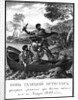 The Flight of Mstislav Mstislavich after the Battle of the Kalka, 1223 (From Illustrated Karamzin) by Boris Artemyevich Chorikov