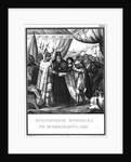 The reconciliation of Yaropolk Vladimirovich and Vsevolod II Olgovich. 1139 (From Illustrated Karam by Boris Artemyevich Chorikov
