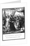 The reconciliation of Yaropolk Vladimirovich and Vsevolod II Olgovich. 1139 (From Illustrated Karam by Boris Artemyevich Chorikov