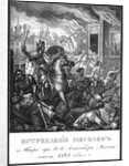 Tver Uprising of 1327 (From Illustrated Karamzin), 1836 by Boris Artemyevich Chorikov