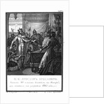 Yaroslav Yaroslavich rescues 300 Lithuanian families in Novgorod (From Illustrated Karamzin), 1836 by Boris Artemyevich Chorikov
