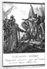 The Russian princes rejects the offer of the Ambassador of Batu Khan. 1237 (From Illustrated Karamz by Boris Artemyevich Chorikov