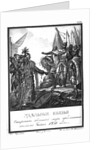 The Russian princes rejects the offer of the Ambassador of Batu Khan. 1237 (From Illustrated Karamz by Boris Artemyevich Chorikov