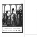 Austrian Envoy is presented to the Tsar Ivan III. 1491 (From Illustrated Karamzin), 1836 by Boris Artemyevich Chorikov