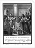 Grand Prince Vasily Vasiliyevich rejects connection with the Latin Church. 1440 (From Illustrated K by Boris Artemyevich Chorikov