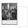Grand Prince Vasily Vasiliyevich rejects connection with the Latin Church. 1440 (From Illustrated K by Boris Artemyevich Chorikov