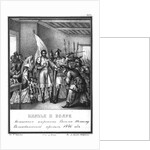 Muscovite boyars support Vasily II in retaking the throne. 1446 (From Illustrated Karamzin), 1836 by Boris Artemyevich Chorikov