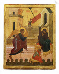 The Annunciation, Mid of 16th cen by Russian icon