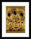 Oklad Cover for the Holy Trinity icon by Andrei Rublev, 1600-1625 by Ancient Russian Art