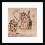 Coronation of King Alexander III on Moot Hill, Scone by Anonymous