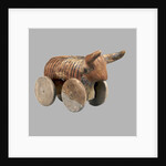 Zoomorphic Statuette with Wheels, 3950-3500 B.C by Prehistoric Russian Culture