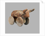 Zoomorphic Statuette with Wheels, 3950-3500 B.C by Prehistoric Russian Culture