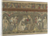 The Coronation of the Virgin between eight Angels and fourteen Saints (Ecclesiastical embroidery), 1 by Jacopo Cambi