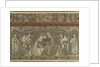 The Coronation of the Virgin between eight Angels and fourteen Saints (Ecclesiastical embroidery), 1 by Jacopo Cambi