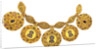 Necklace with pendants, Early 12th century by Ancient Russian Art