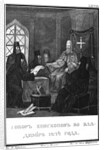 The Council of Vladimir in 1274 (From Illustrated Karamzin), 1836 by Boris Artemyevich Chorikov