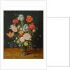 Flowers in a Glass Beaker, after 1608 by Jan Brueghel the Elder