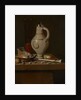 Still life with smoking utensils and beer mug, 1664 by Edwaert Collier