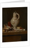 Still life with smoking utensils and beer mug, 1664 by Edwaert Collier