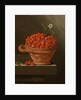 Still life with strawberries in a clay pot, 1704 by Adriaen Coorte