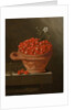Still life with strawberries in a clay pot, 1704 by Adriaen Coorte