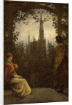 Garden Bower in Greifswald, 1818 by Caspar David Friedrich