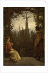 Garden Bower in Greifswald, 1818 by Caspar David Friedrich
